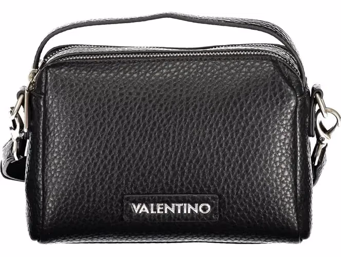 Mario Valentino Black Polyurethane Women's Bag