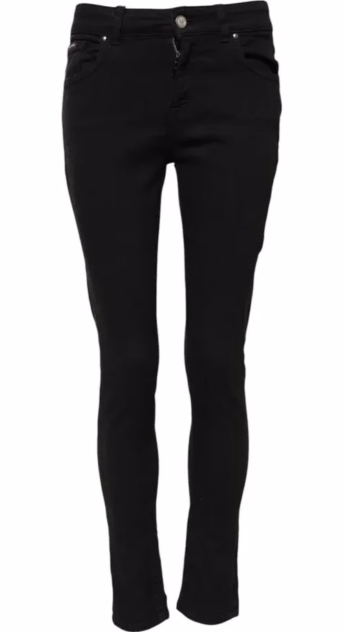 Dolce & Gabbana Black Cotton Skinny Jeans