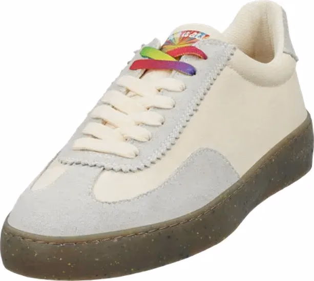 Scotch & Soda White Linen Low Top Sneakers