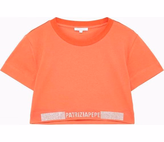 Patrizia Pepe Pink Cotton Tank Tops