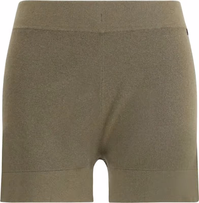 Bicolor Cotton Bermuda Shorts