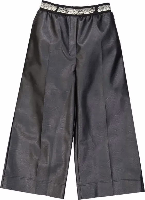 Stella McCartney Black Viscose Casual Pants