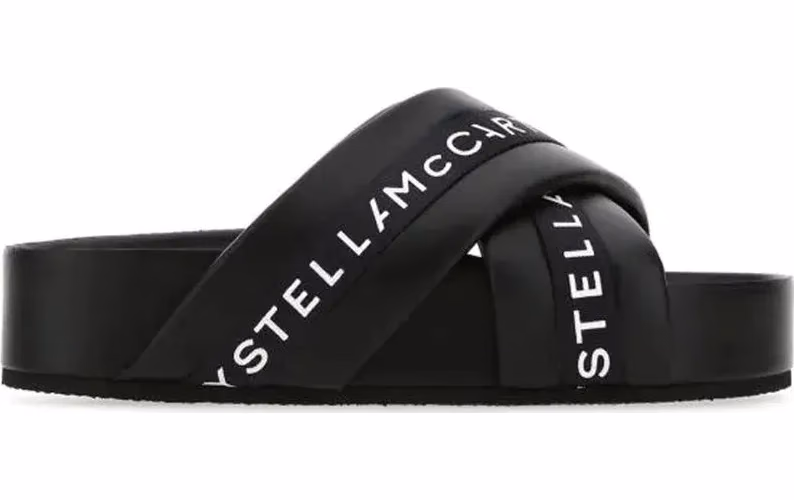 Stella McCartney Black Polyethylene Slippers