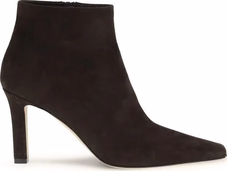 The Row Brown Lamb Leather Ankle Boots