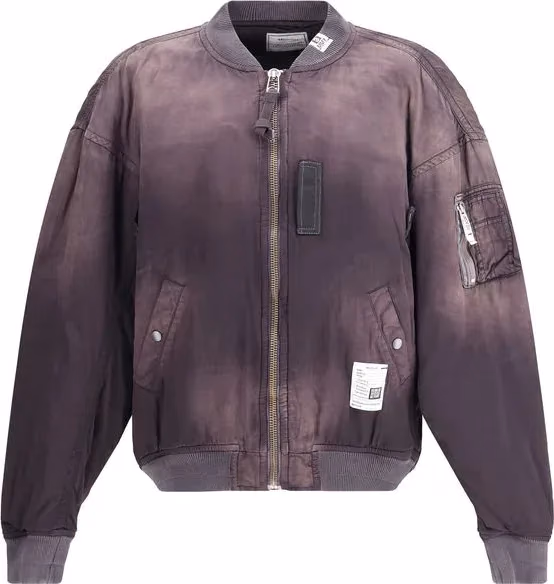 Maison Mihara Yasuhiro Black Rayon Bomber