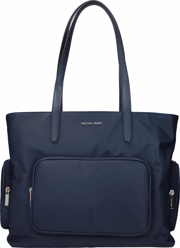 Michael Kors Blue Fabric Shoulder Bag