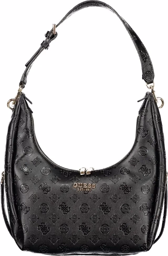 Guess Jeans Black Polyurethane Women's Handbag