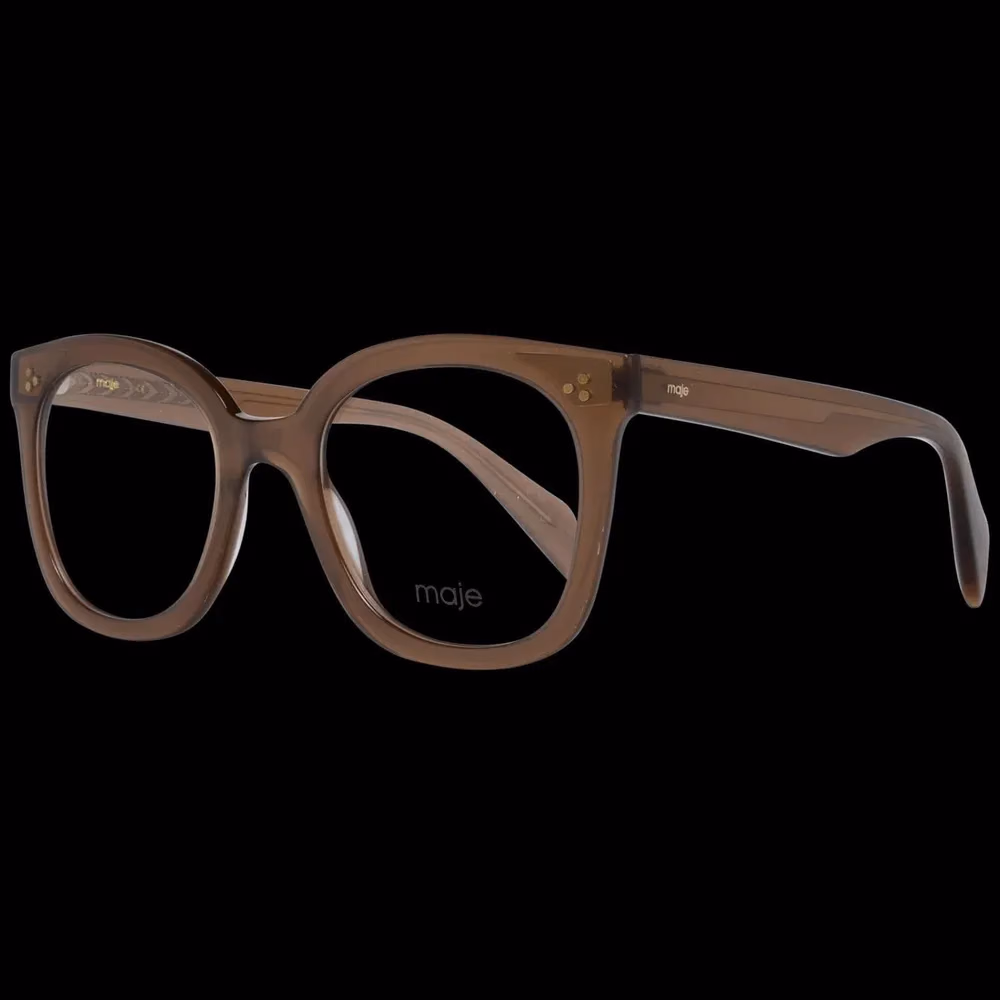 Maje Brown Plastic Glasses (Frames)