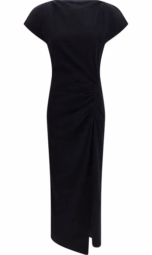 Isabel Marant Black Cotton Casual Dress
