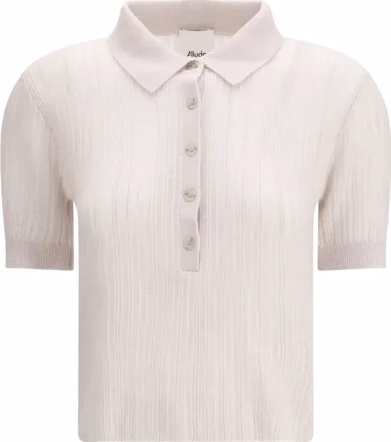 Allude Beige Cashmere Sweatshirt