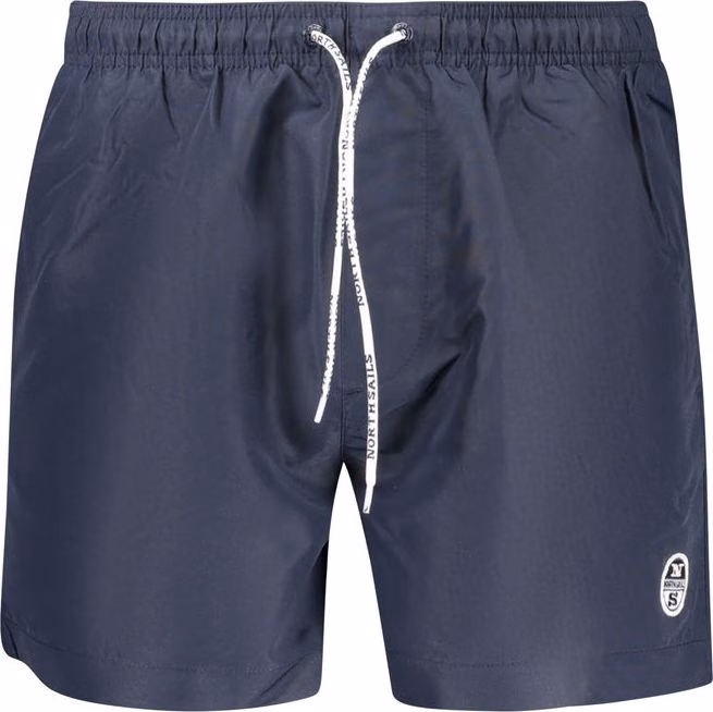 North Sails Blu Polyester Men Swim Boxer
