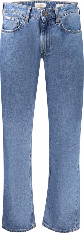 Guess Jeans Blu Cotton Men's Jeans