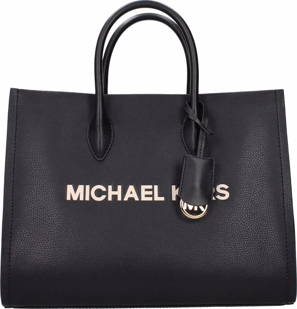 Michael Kors Black Leather Handbag
