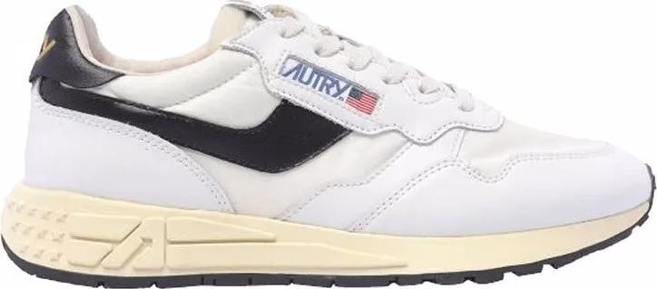 Autry White Leather Low Top Sneakers