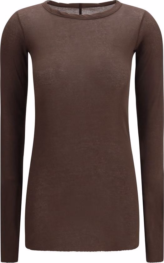Rick Owens Brown Cotton Sportswear