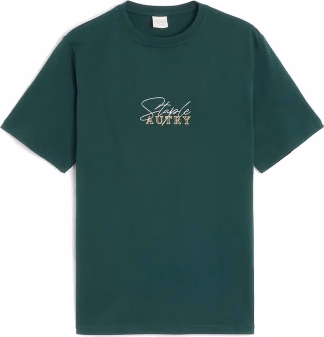 Autry Bicolor Cotton T-Shirt