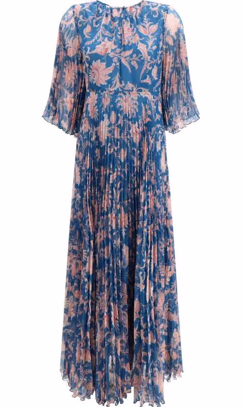 Etro Blue Polyester Casual Dress