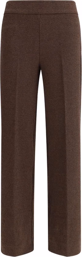 Avenue Montaigne Brown Polyester Casual Pants