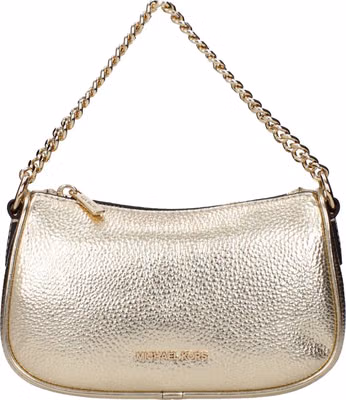 Gold Leather Handbag