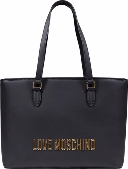 Love Moschino Bicolor Polyethylene Handbag