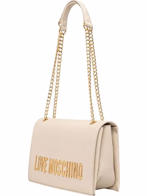 Love Moschino Beige Polyethylene Handbag