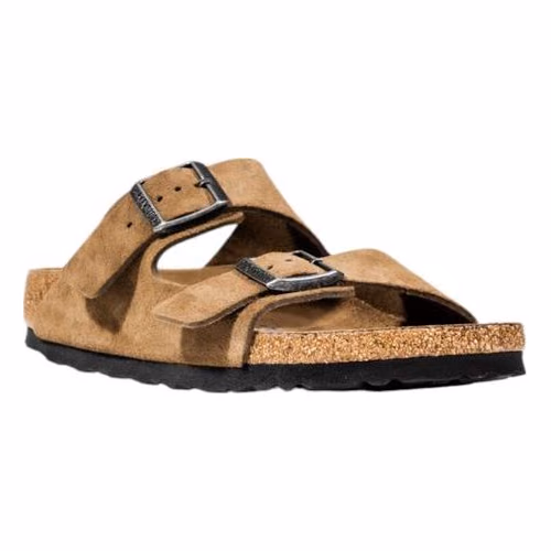 Birkenstock Brown Suede Leather Sandals