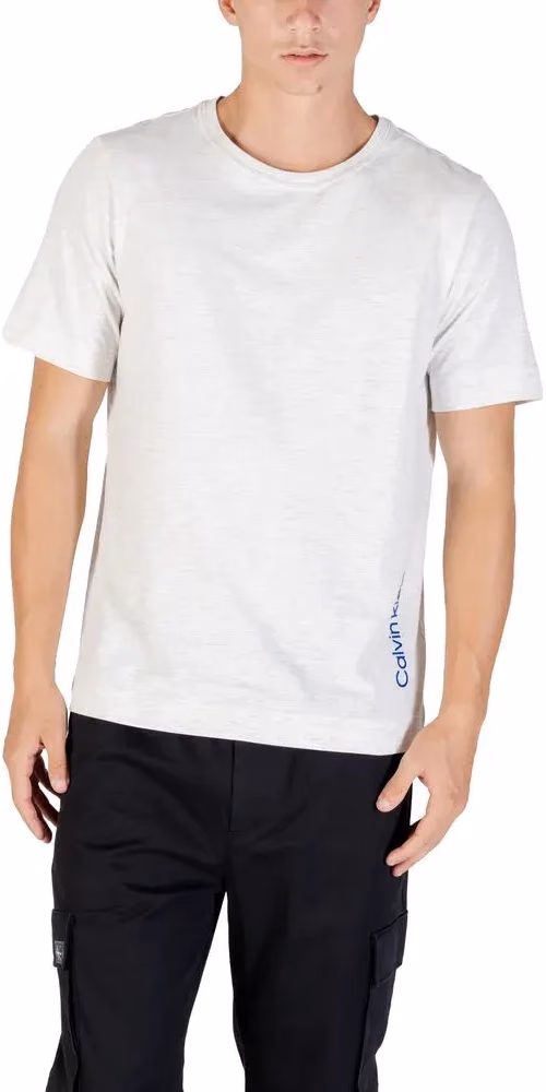Calvin Klein Sport Gray Cotton T-Shirt