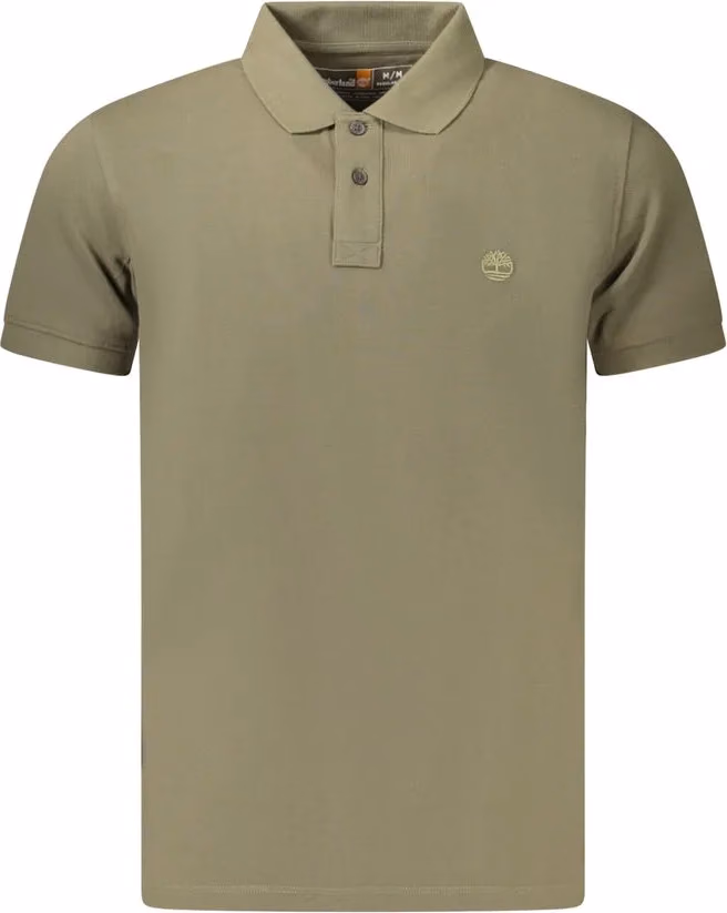 Timberland Verde Cotton Men Polo