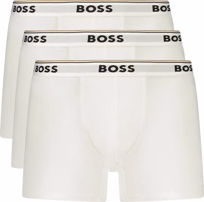 Hugo Boss Bianco Cotton Men Boxer Short