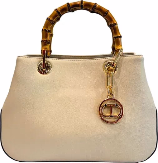 Twinset Beige PU Women Handbag