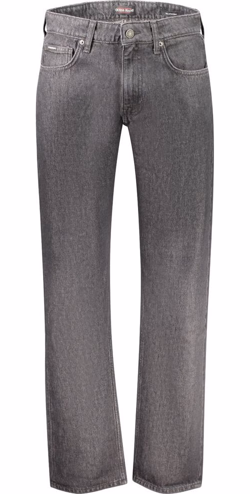 Guess Jeans Nero Cotton Mens Jeans