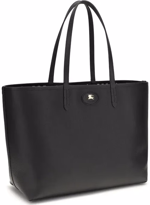 Burberry Black Calf Leather Bos Taurus Shoulder Bag
