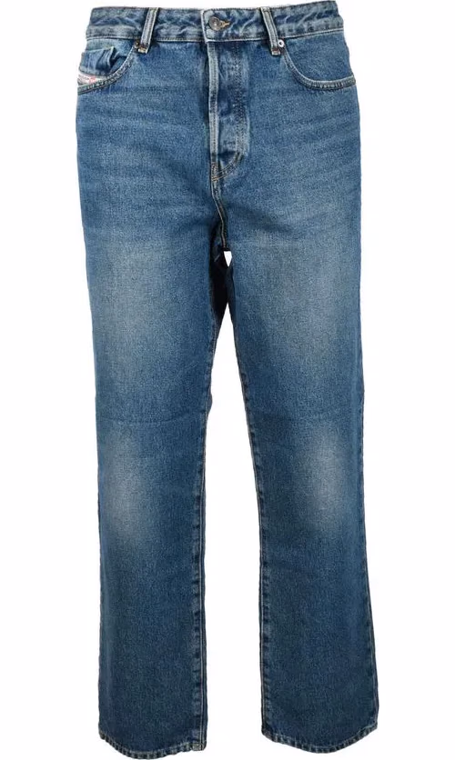 Diesel Blue Cotton Skinny Jeans