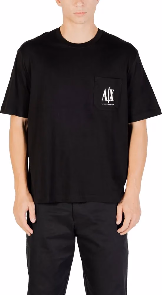 Armani Exchange Black Cotton Sportswear
