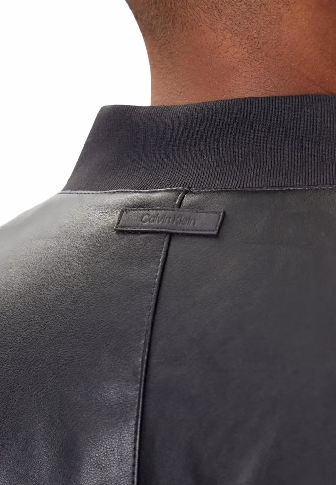 Calvin Klein Jeans Black Polyethylene Bomber