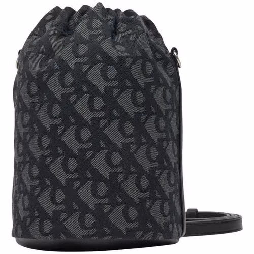 Calvin Klein Black Recycled Polyester Handbag