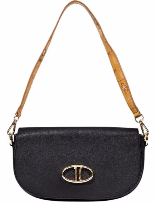 Alviero Martini Prima Classe Black Pvc Handbag