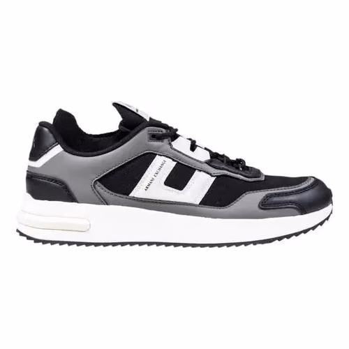 Armani Exchange Bicolor Polyester Athletic Sneakers