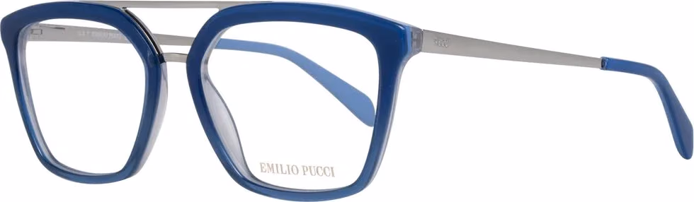 Emilio Pucci Blue Metal & Plastic Glasses (Frames)