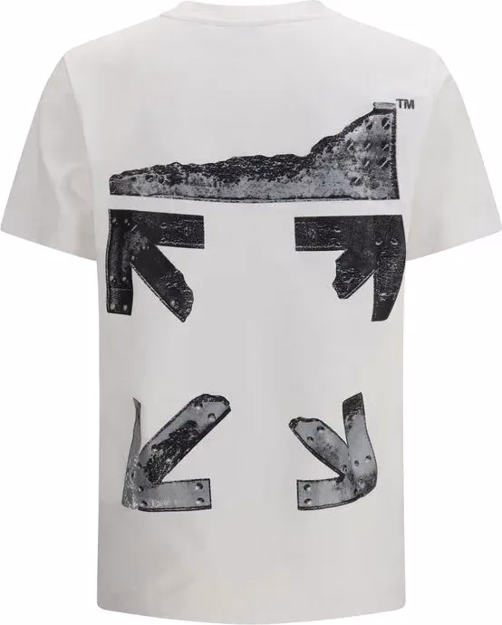 Off-White White Cotton T-Shirt