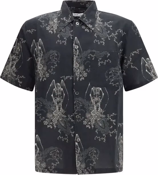Our Legacy Gray Cotton Shirt