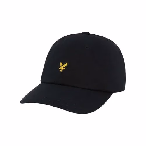 Lyle & Scott Black Cotton Cap (Baseball Hat)
