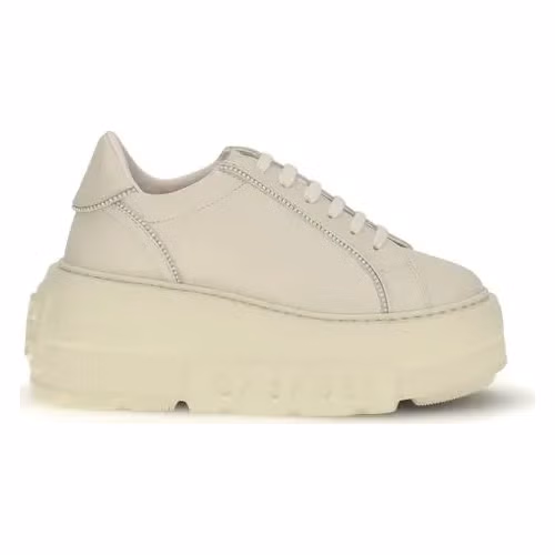 Casadei White Rubber Chunky Sneakers