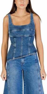 Blue Cotton Top