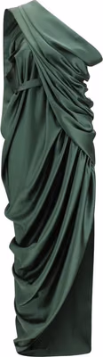 Bicolor Polyester Casual Dress
