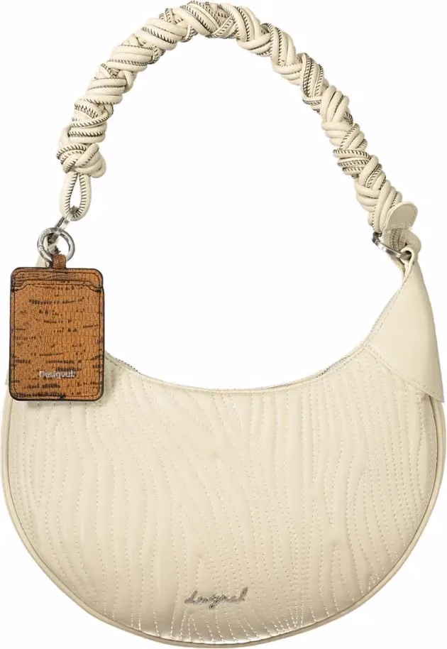 Desigual Bianco Poliuretano Women Handbag