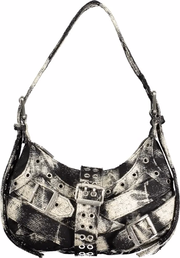 Desigual Nero Polyester Women Mini Bag