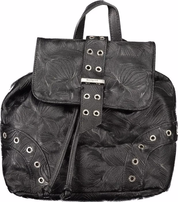 Desigual Black Polyurethane Women Backpack