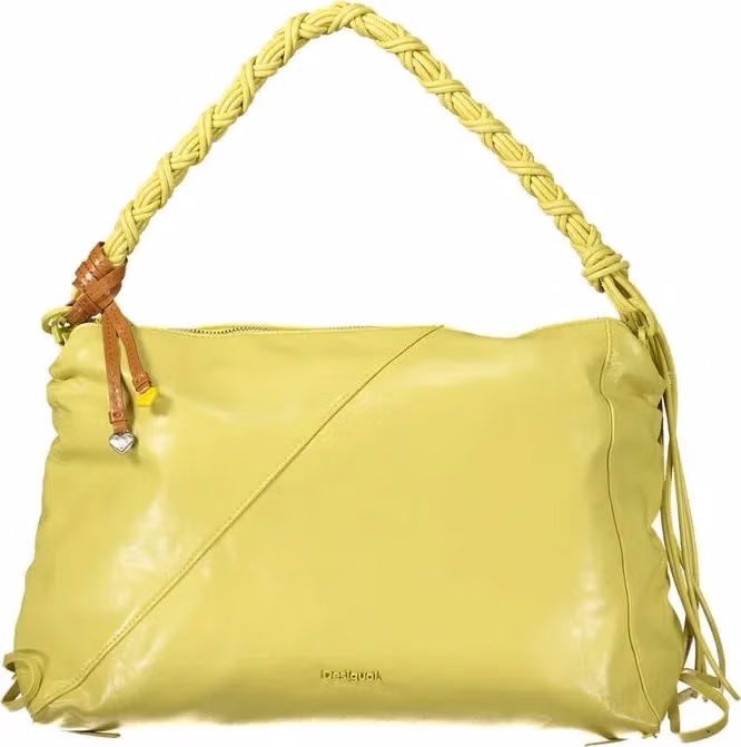 Desigual Giallo Polyurethane Women Handbag