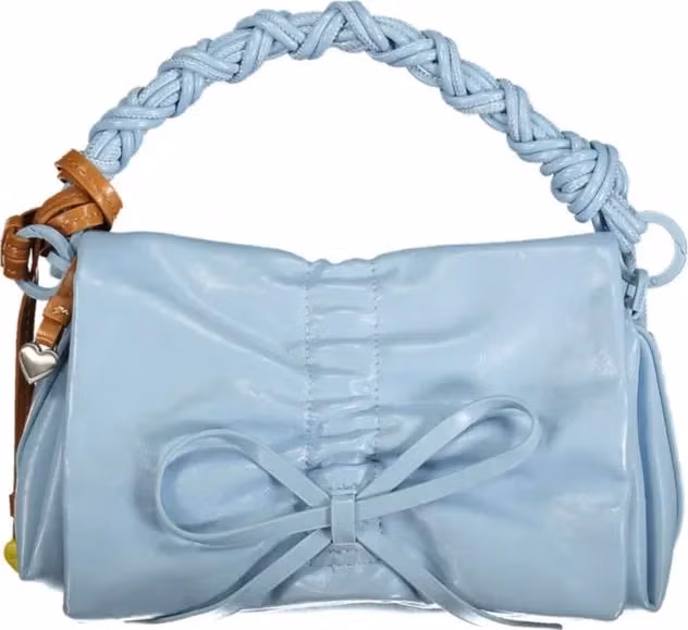 Desigual Azzurro Polyurethane Women Mini Bag